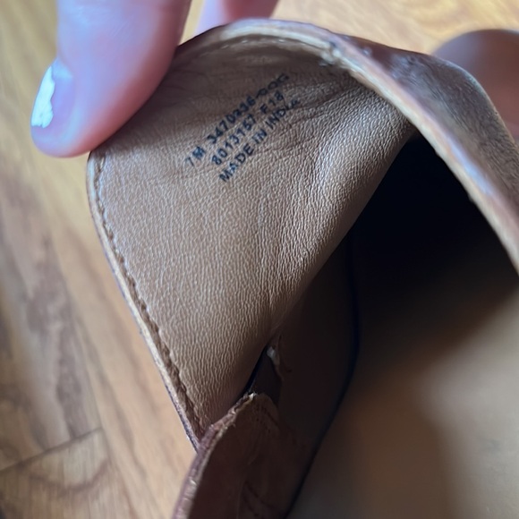 Frye Elyssa Shootie Boot Size 7 Cognac Leather Booties - Picture 9 of 11